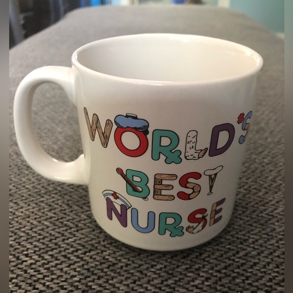 World’s Best Nurse Ceramic Mug, Holds 12 Ounces - Picture 4 of 6